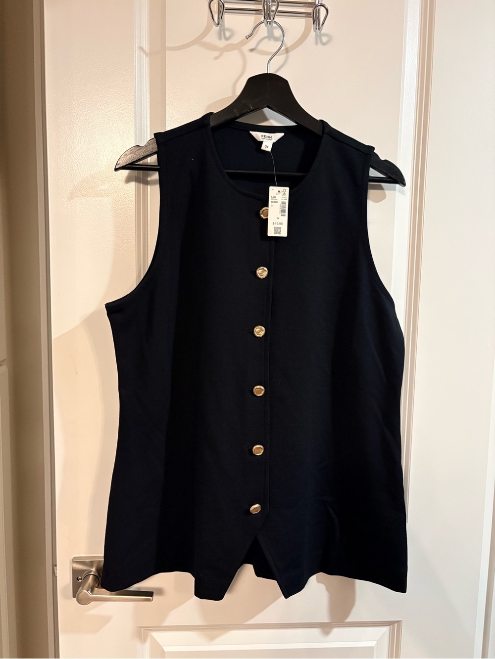 Penningtons Vest with Gold Buttons